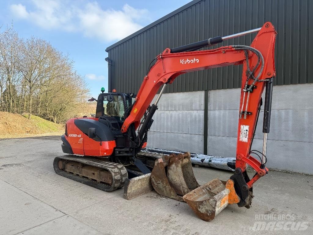 Kubota KX 080 Midi bagri 7t – 12t