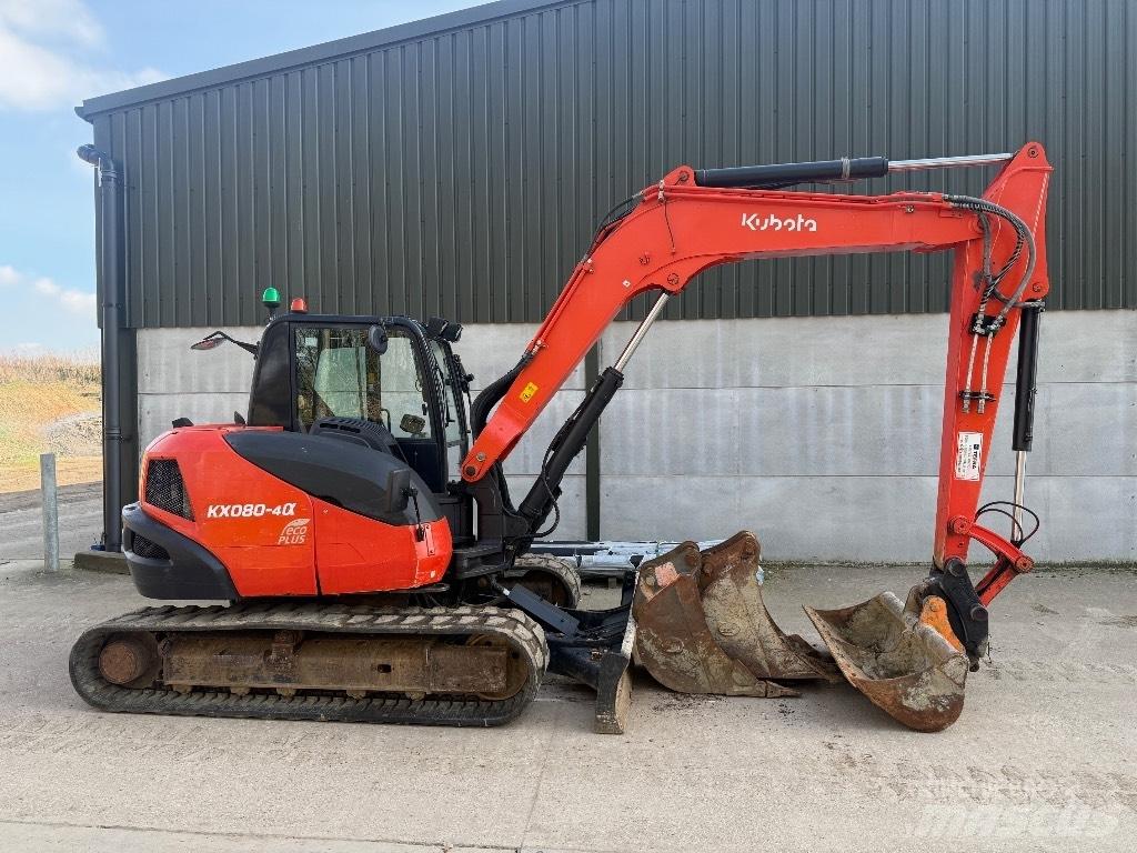 Kubota KX 080 Midi bagri 7t – 12t