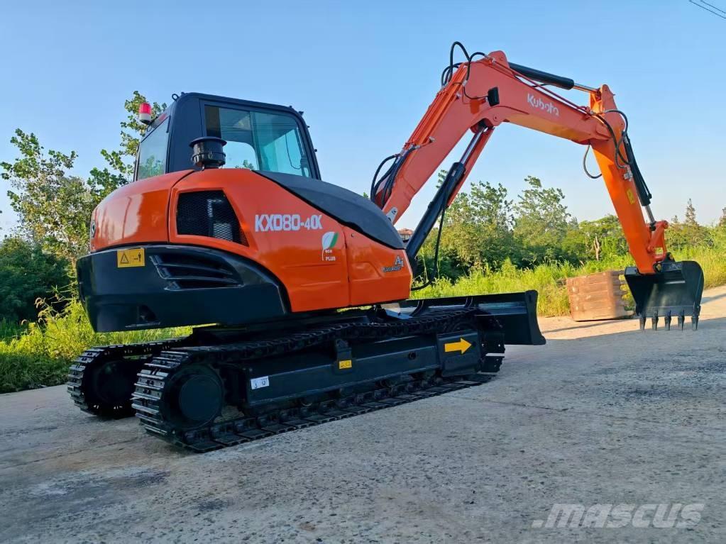 Kubota KX 080-4 Bagri goseničarji