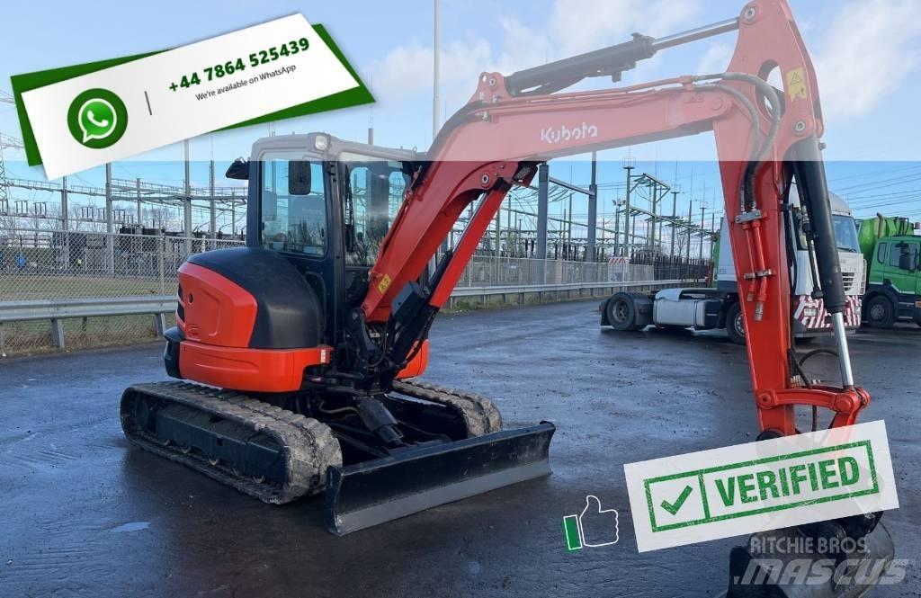 Kubota U 55-4 Mini bagri <7t