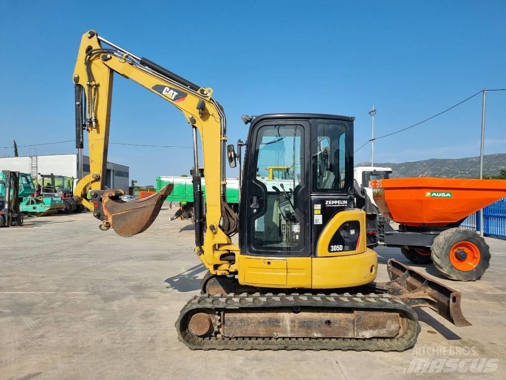 CAT 305 D CR Mini bagri <7t