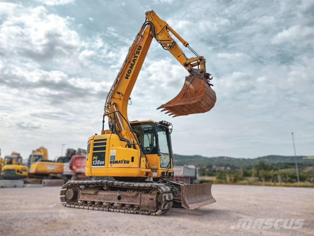 Komatsu PC 138 US Bagri goseničarji