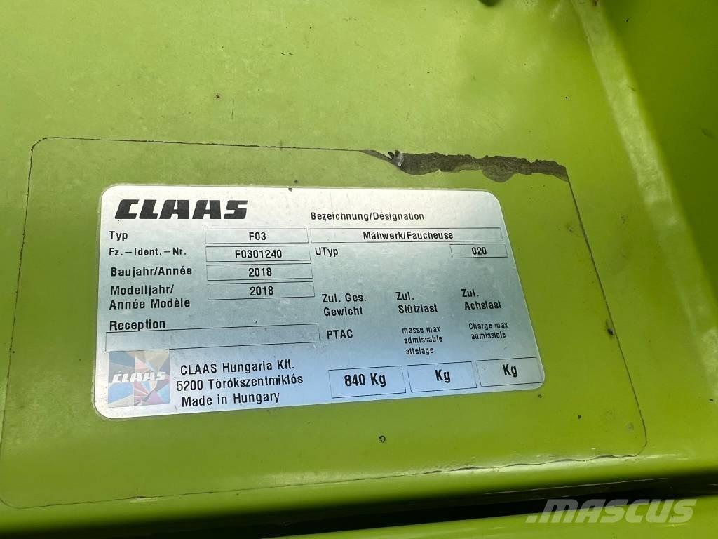 CLAAS Corto 310 FN Kosilnice