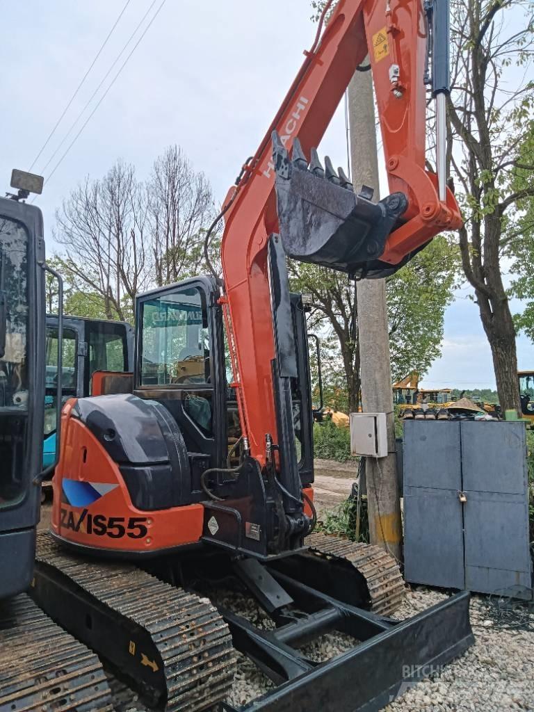 Hitachi ZX55 Mini bagri <7t