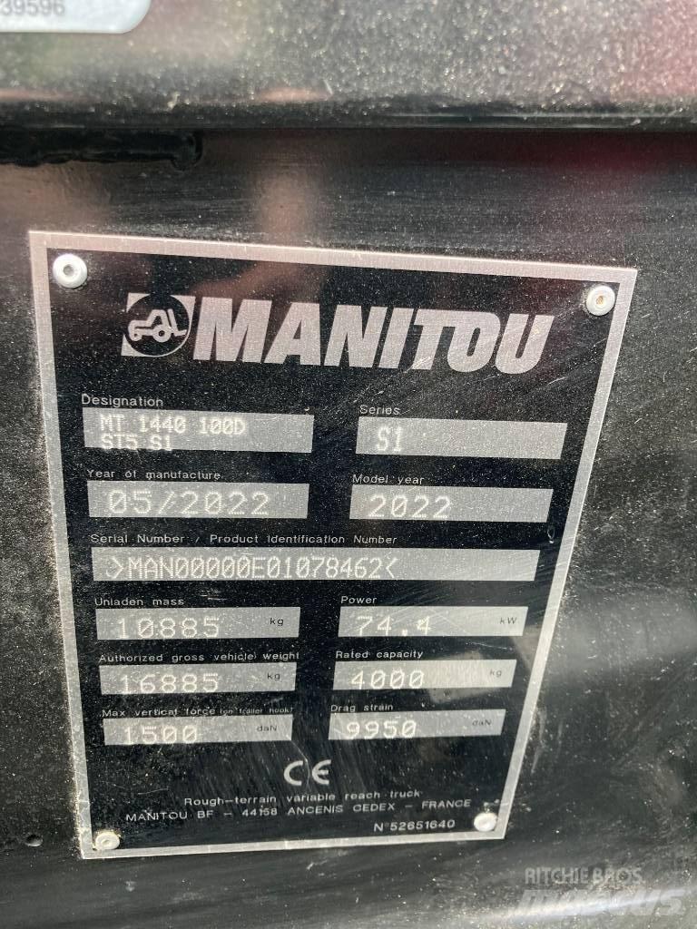 Manitou MT 1440 Teleskopski viličarji