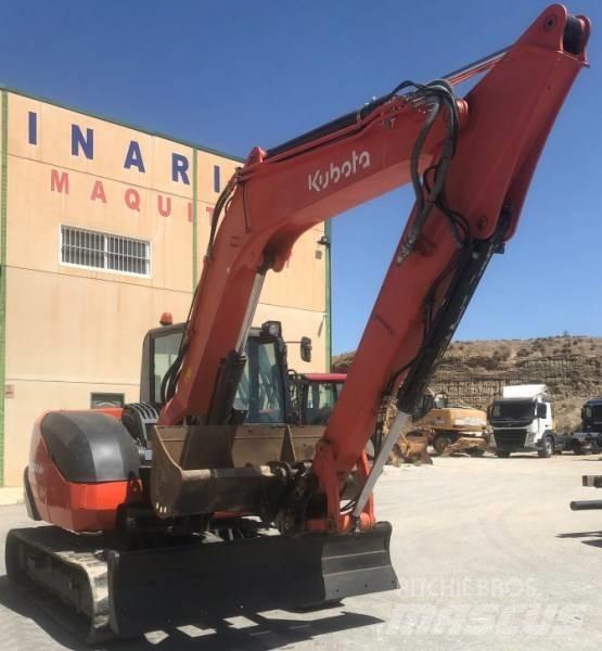 Kubota KX 080-4 Midi bagri 7t – 12t
