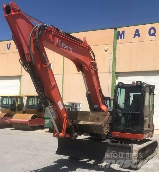Kubota KX 080-4 Midi bagri 7t – 12t