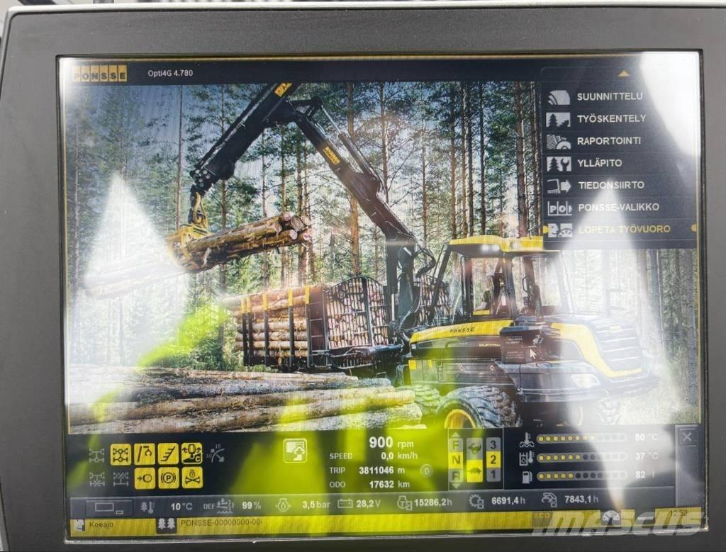 Ponsse BUFFALO AF 8W Forwarderji
