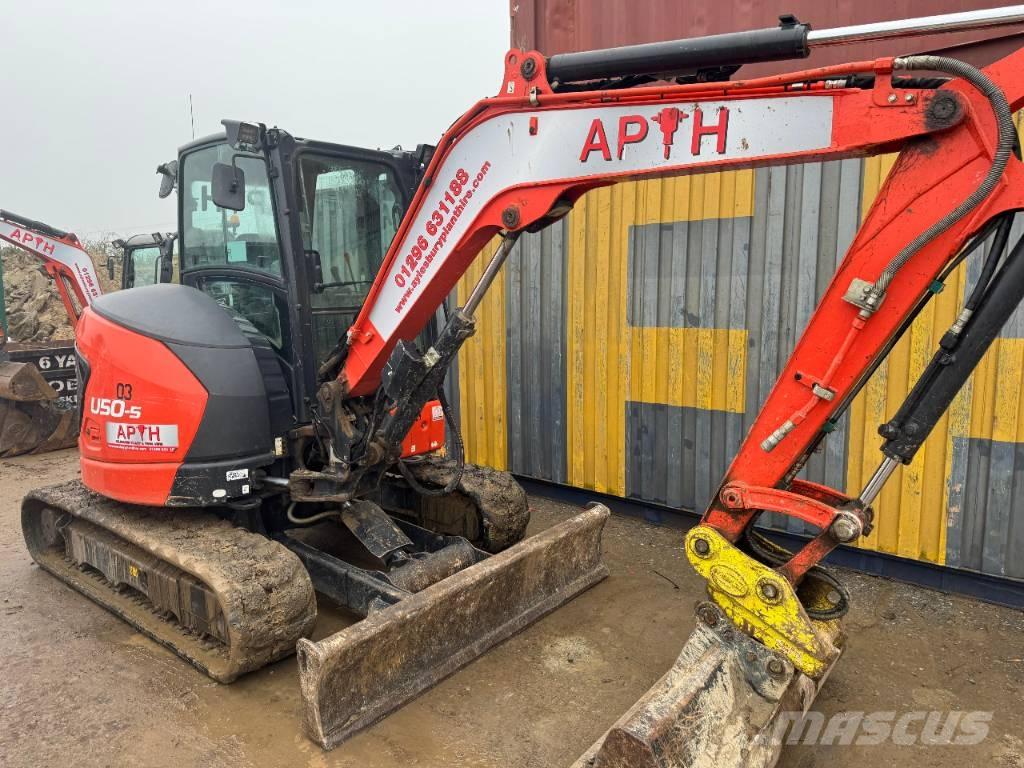 Kubota U 50-5 Mini bagri <7t