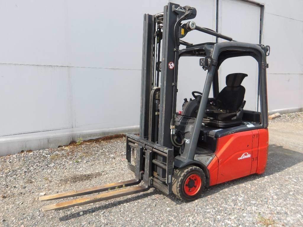Linde E 16 Električni viličarji