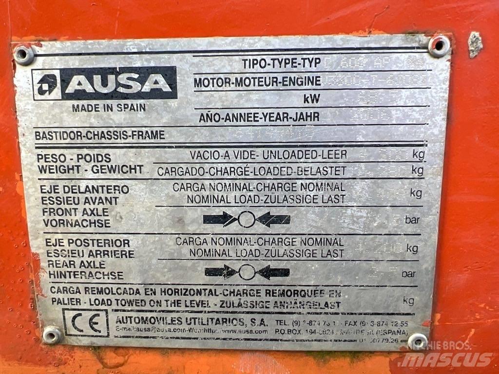 Ausa D600 AP Ne cestni demperji