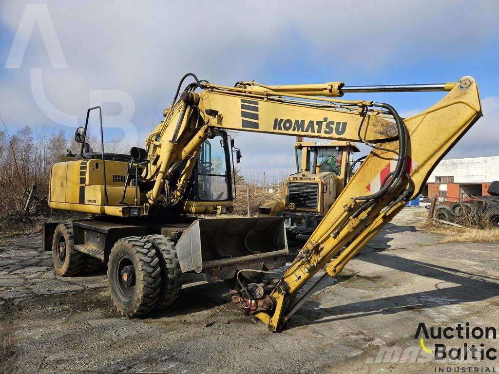 Komatsu PW130ES-6K Bagri na kolesih