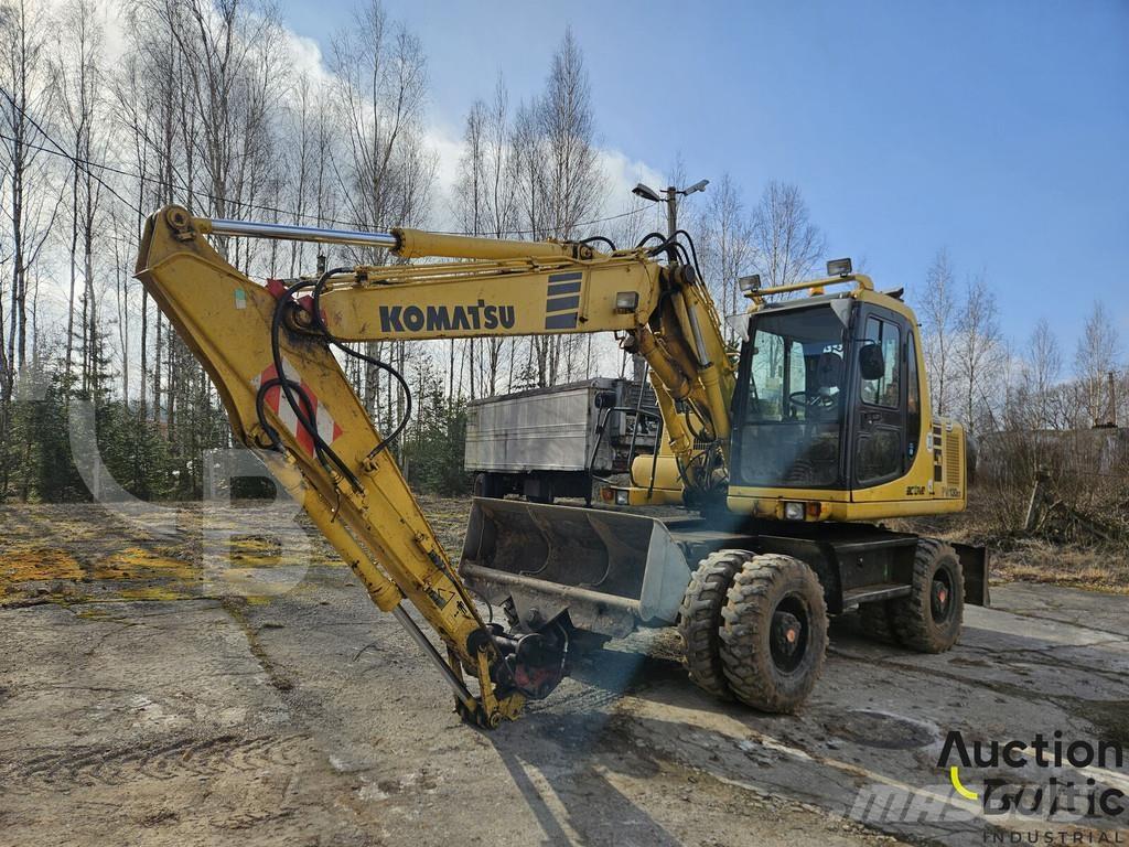 Komatsu PW130ES-6K Bagri na kolesih