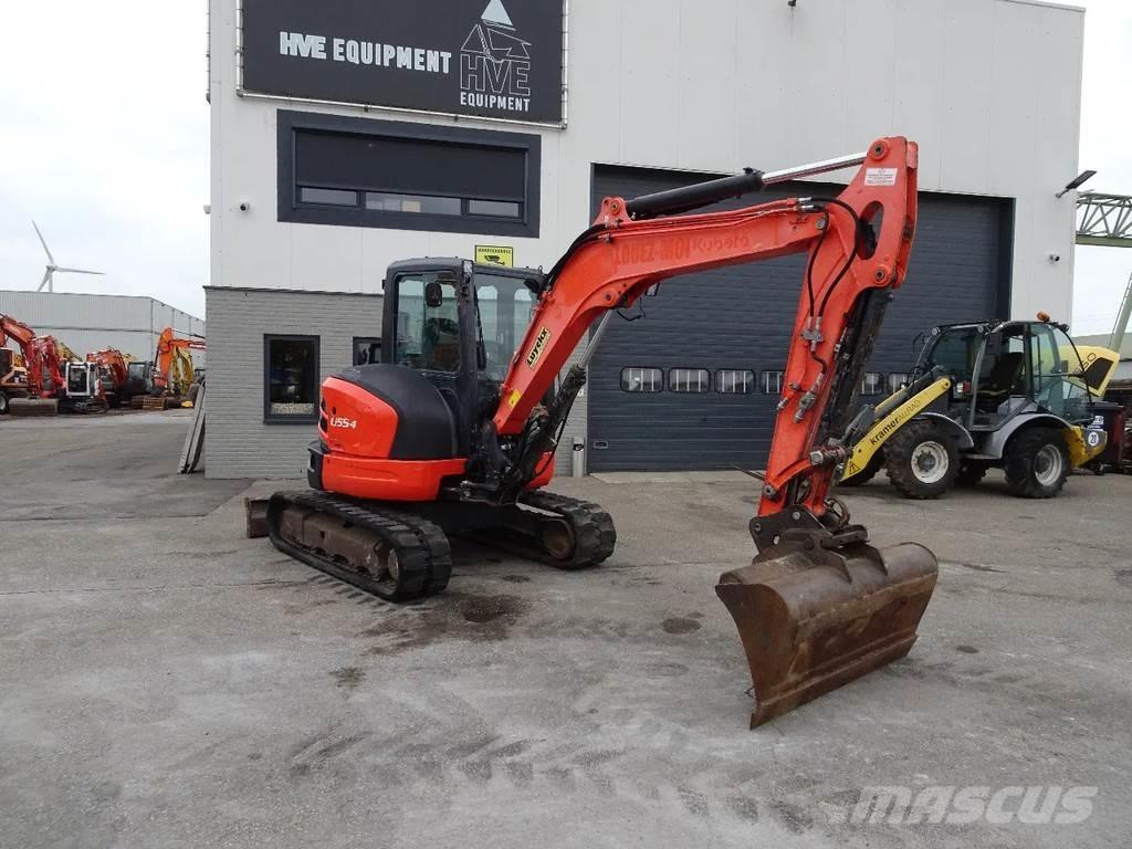Kubota U55-4 Mini bagri <7t