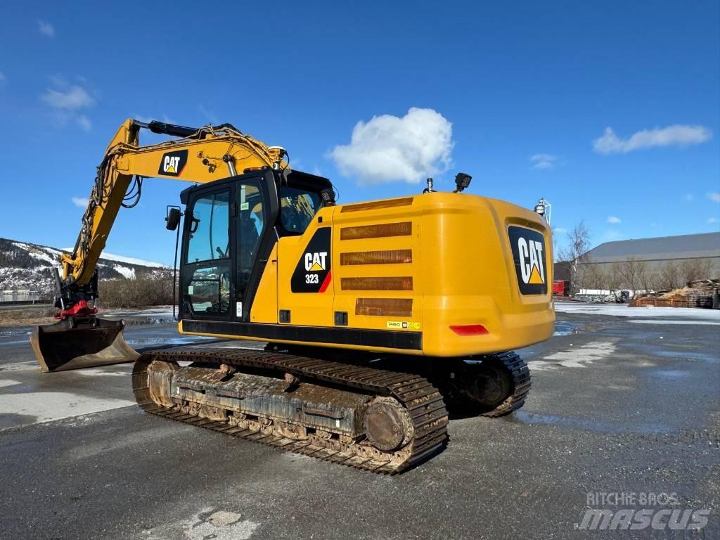 CAT 323 NG Bagri goseničarji