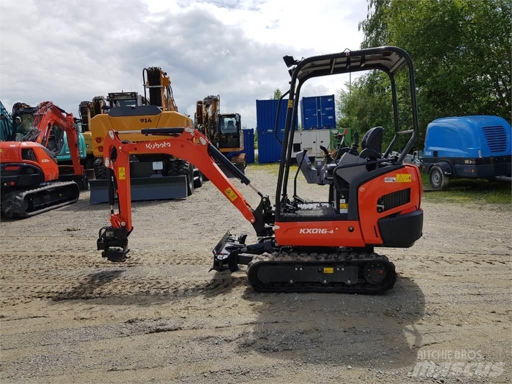 Kubota KX016-4 Mini bagri <7t