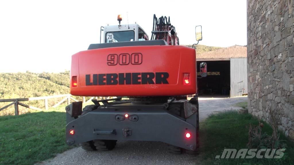 Liebherr A 900 C Bagri na kolesih