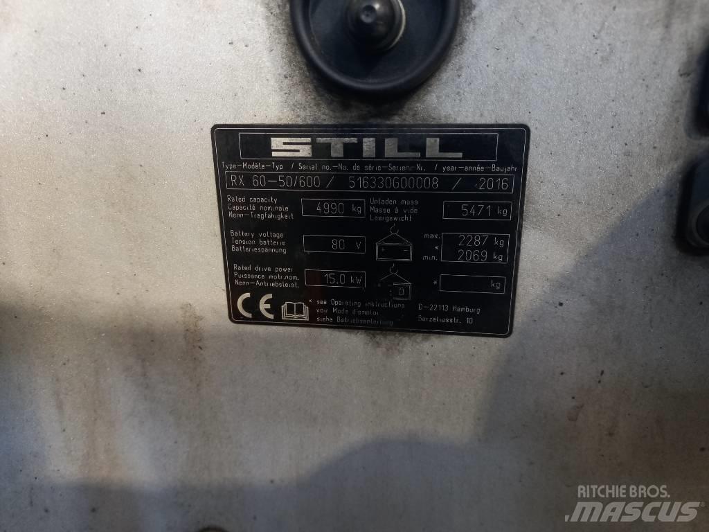 Still RX 60-50 Električni viličarji