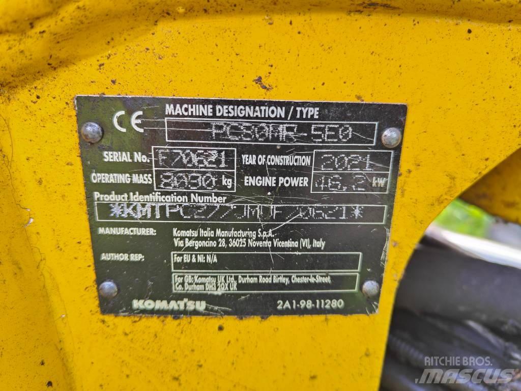 Komatsu PC 80 MR-5 Midi bagri 7t – 12t