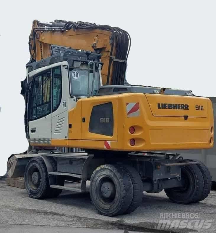 Liebherr A 918 Litr. Bagri na kolesih