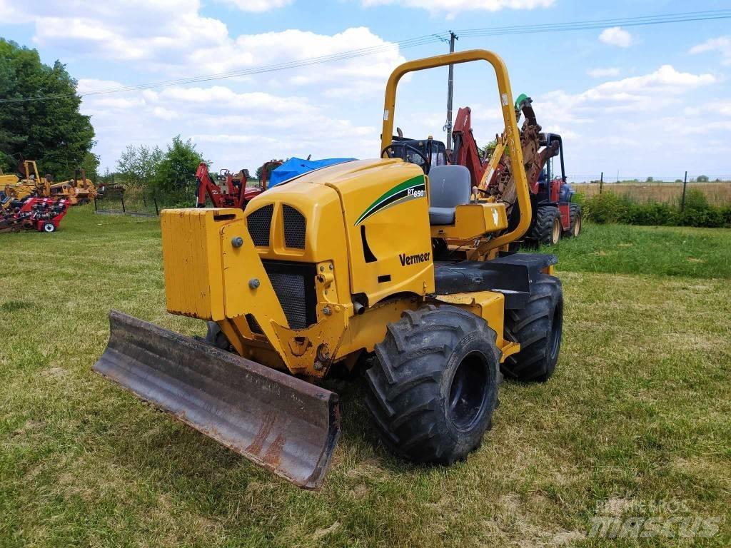 Vermeer RT650 Freze za kopanje jarkov Trenčerji