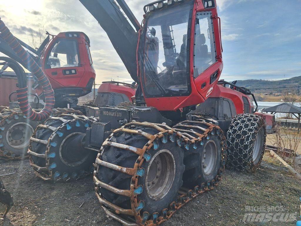 Komatsu 901 Harvesterji