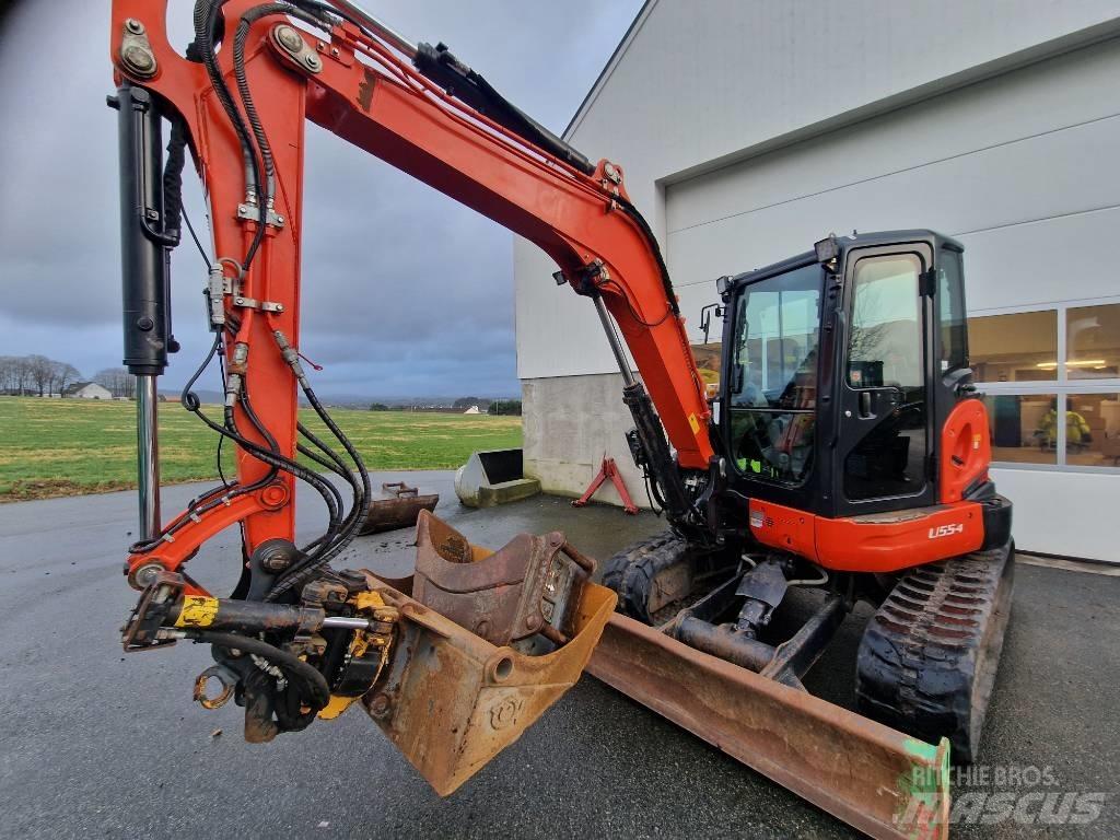 Kubota U 55-4 Mini bagri <7t