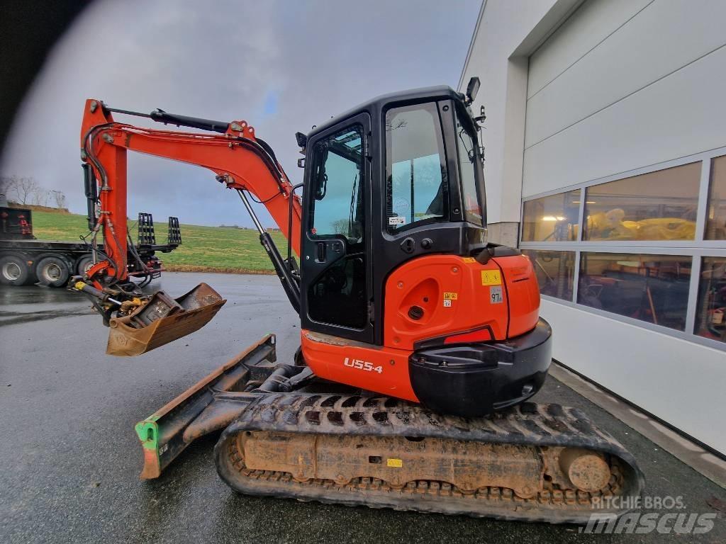 Kubota U 55-4 Mini bagri <7t