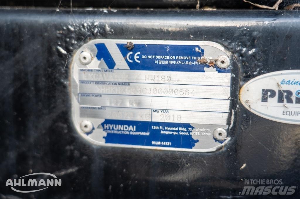 Hyundai HW 180 Bagri na kolesih