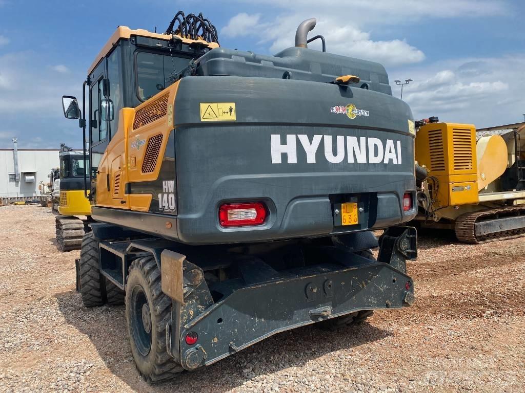 Hyundai HW140 Bagri na kolesih