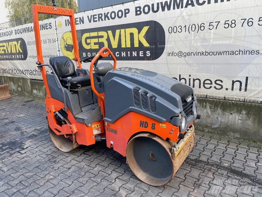 Hamm HD 8 VV Dvojni valjarji