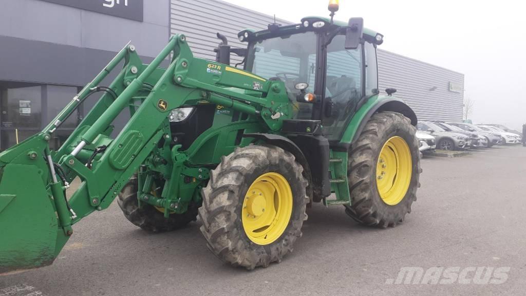 John Deere 6R120 Traktorji
