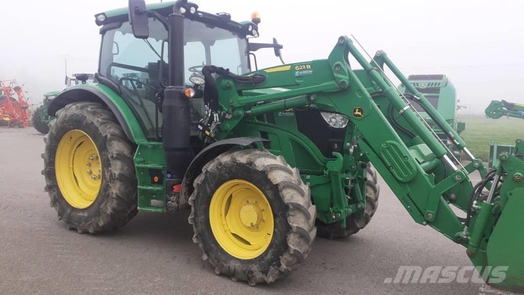 John Deere 6R120 Traktorji