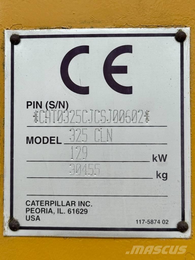 CAT 325CLN LR Dolgo sežni bagri