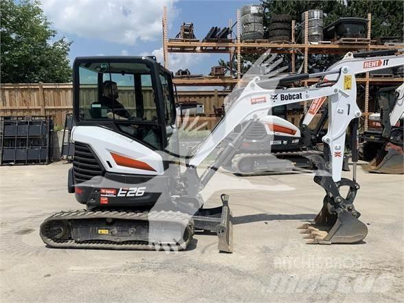 Bobcat E26 Mini bagri <7t