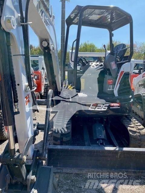 Bobcat E26 Mini bagri <7t
