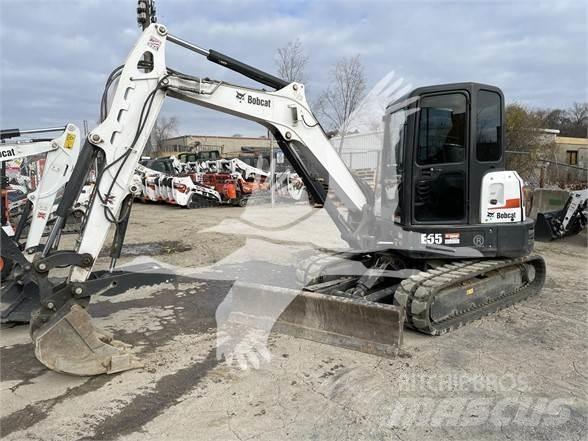 Bobcat E55 Bagri goseničarji