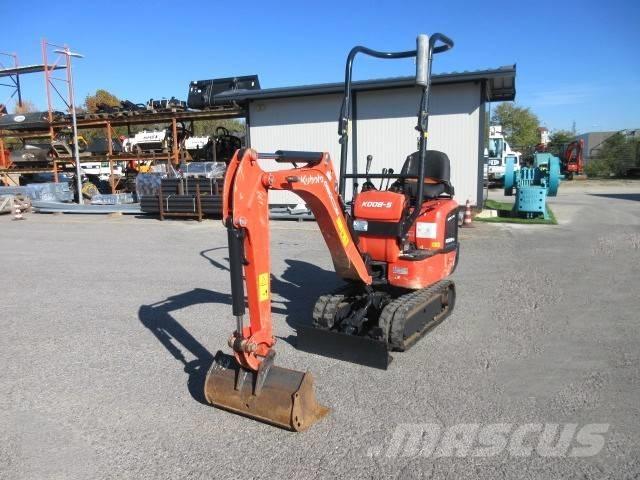 Kubota K 008-5 Mini bagri <7t