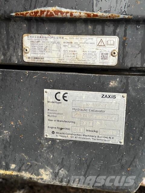 Hitachi ZX 350 LC-6 Bagri goseničarji