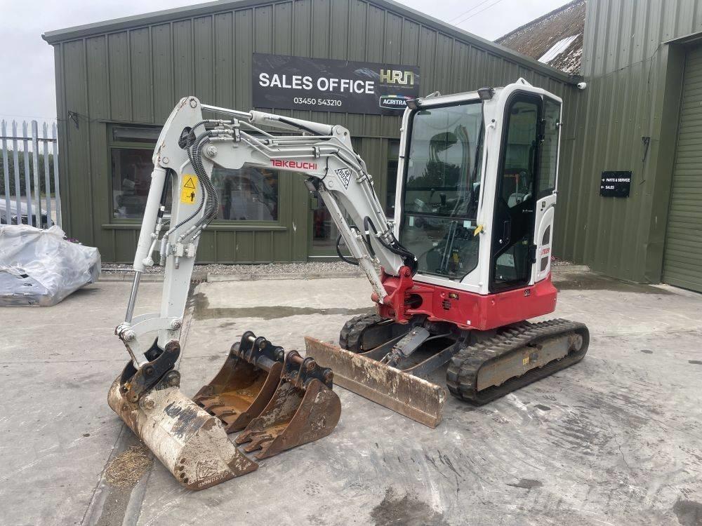 Takeuchi TB 325 R Mini bagri <7t