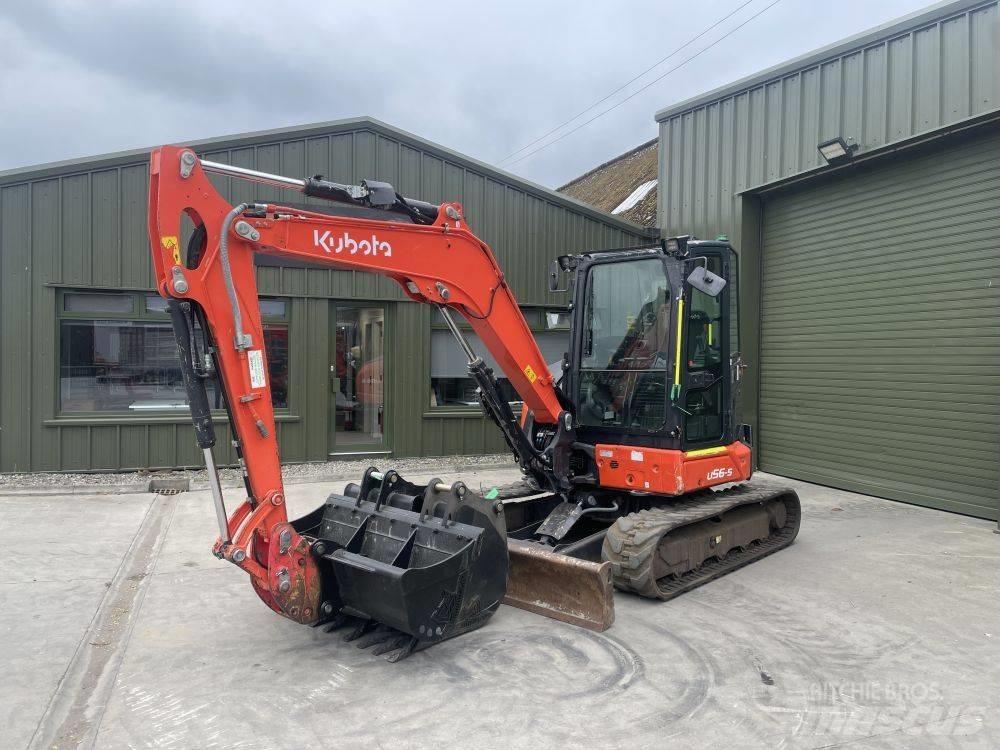 Kubota U 56-5 Mini bagri <7t