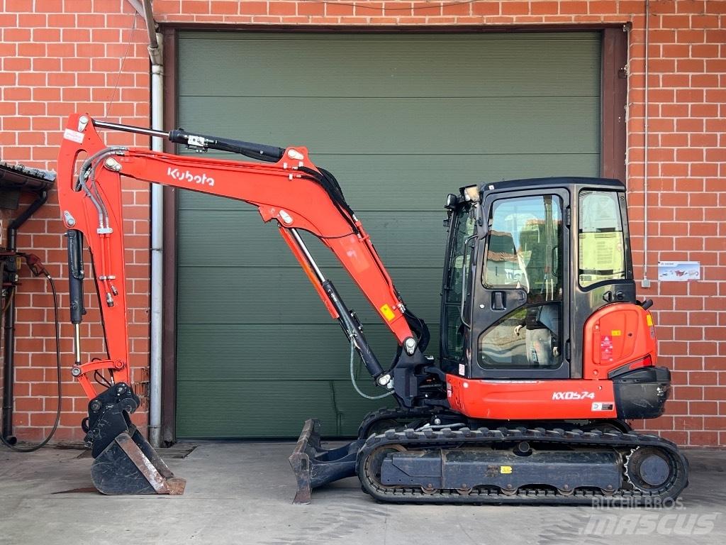 Kubota KX057 Mini bagri <7t