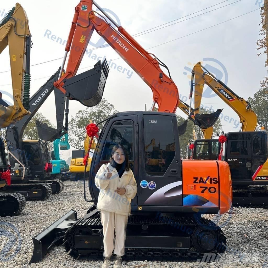 Hitachi ZX70 Mini bagri <7t