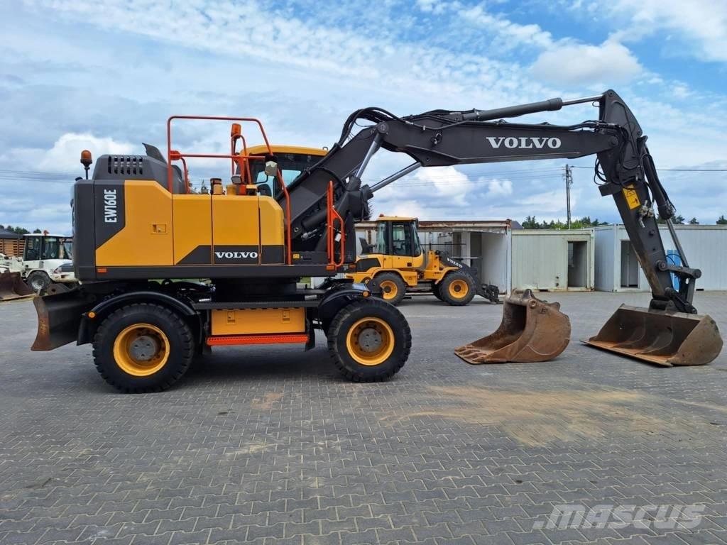 Volvo EW 160 E Bagri na kolesih