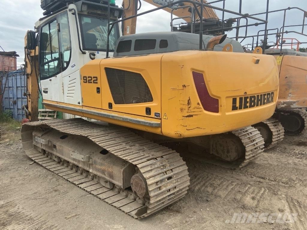 Liebherr R 922 Bagri goseničarji