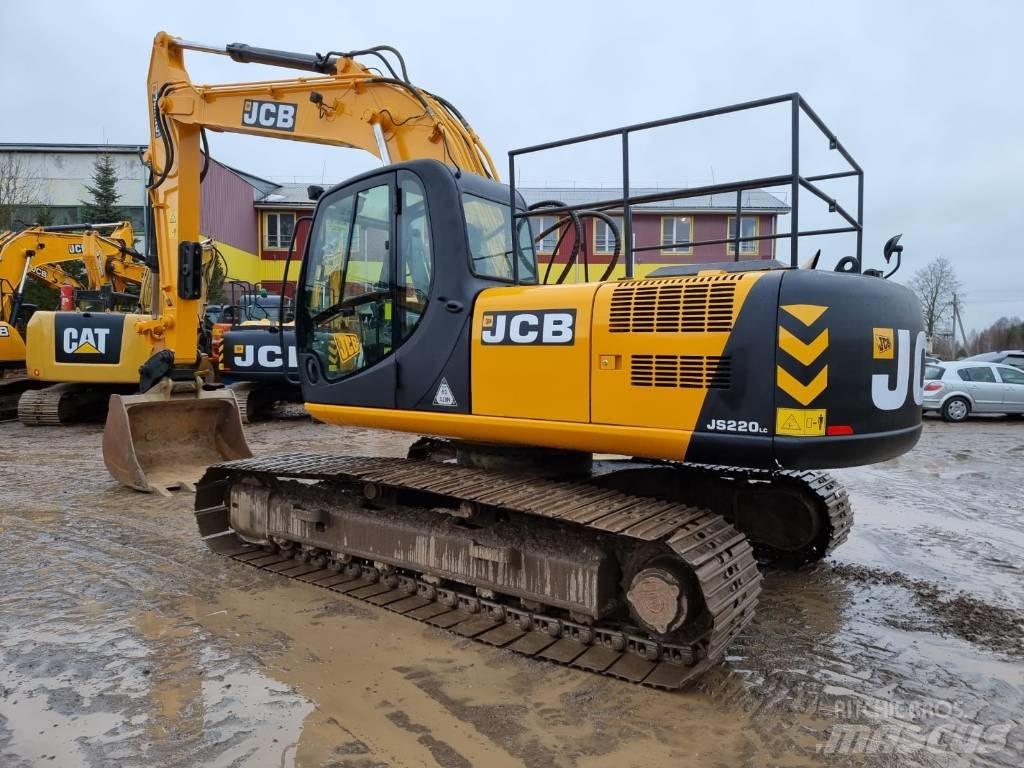 JCB JS 220 LC Bagri goseničarji
