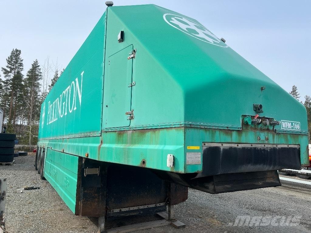 Orthaus Semi Polprikolice za prevoz stekla