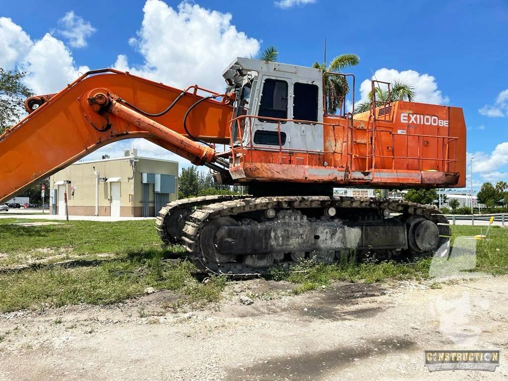 Hitachi EX 1100 BE-3 Bagri goseničarji