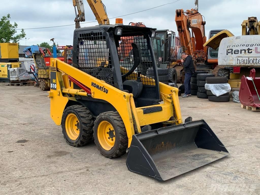 Komatsu SK 510 Skid steer mini nakladalci