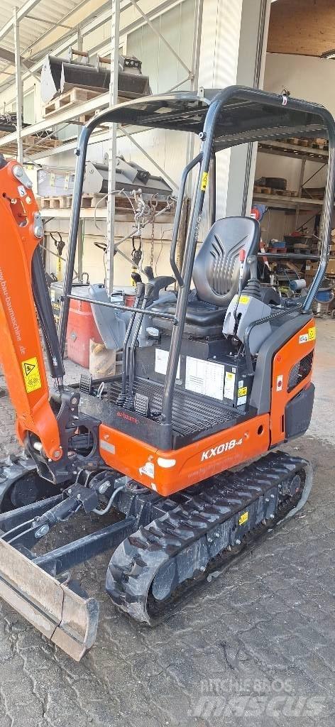Kubota KX 018-4 Mini bagri <7t